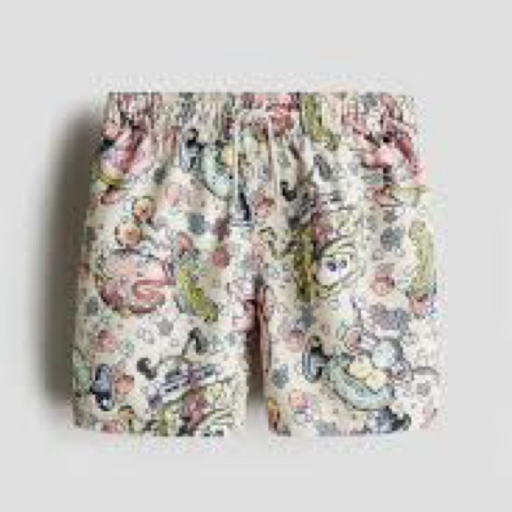 H&M Boy’s Printed Sponge Bob Square Pants Swim Shorts Trunks Size 20 (14Y+)